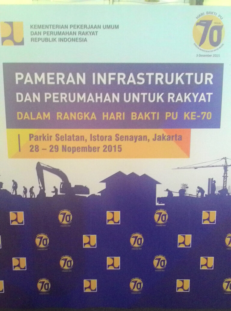 Pameran Infrastruktur dan Perumahan untuk Rakyat Digelar 28-29 November 2015 9 Pameran Infrastruktur dan Perumahan untuk Rakyat Digelar 28 29 November 2015