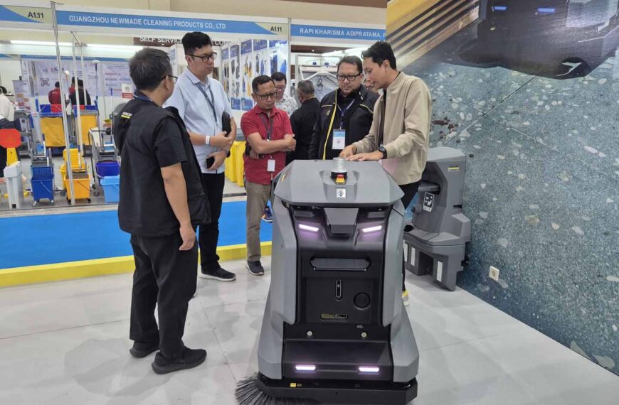 Home 20 Karcher Perkuat Posisi sebagai Pemimpin Teknologi Kebersihan: Dari High Pressure Washer Rumahan hingga Robotik KIRA B 50 untuk Industri